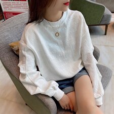 现货秋季卫衣，女装卫衣/绒衫，人可·木易