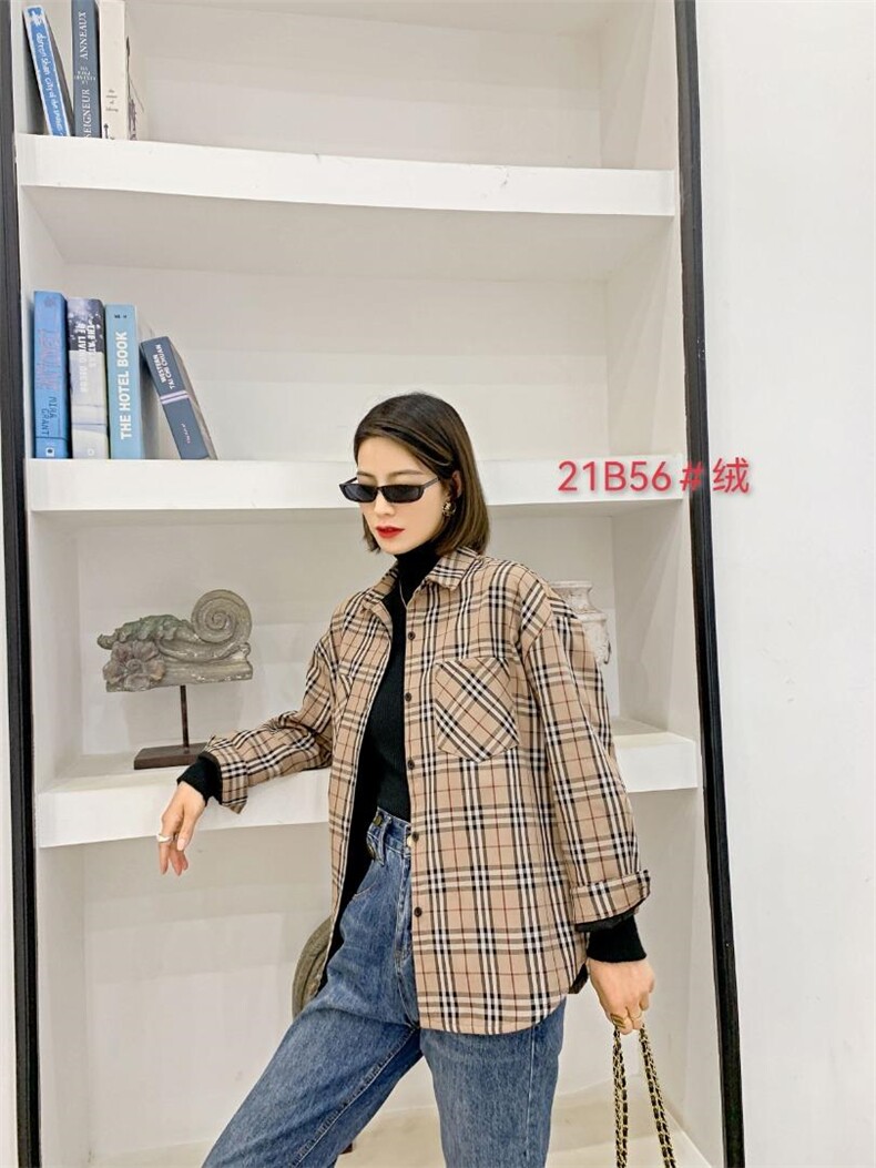 【现货】秋冬季一体绒衬衫，女装衬衫，锦绣阁