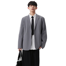 春季新款商务风西装外套男休闲西服男士西服X02629-P83，男装西服套装，星座308B-2