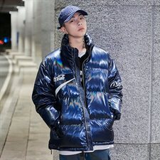 羽绒服男短款亮面防水冬季白鸭绒袄青年镭射外套潮A436-912，男装羽绒服，电商A436