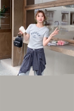 【新款现货】灰色设计感运动套装088-7727P165K228，女装套装/套裙，2C088
