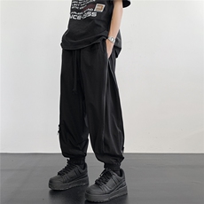 217-2-K2466-P65控价88反穿机能风束脚哈伦裤男灯笼裤工装休闲裤，男装休闲裤，星座217-2