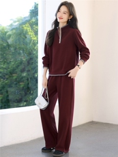 妈妈秋装休闲卫衣两件套新款洋气时尚中老年运动服套装女春秋宽松，女装套装/套裙，涵誉