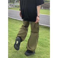 B221美式ins街头hiphop宽松工装休闲裤子LK23122-P65控88，男装休闲裤，电商B221
