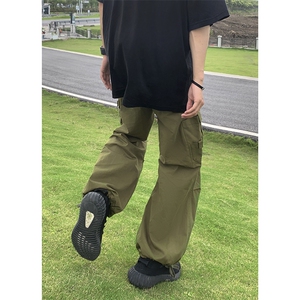 B221 美式ins街头hiphop宽松工装休闲裤子 LK23122-P65 控88图片