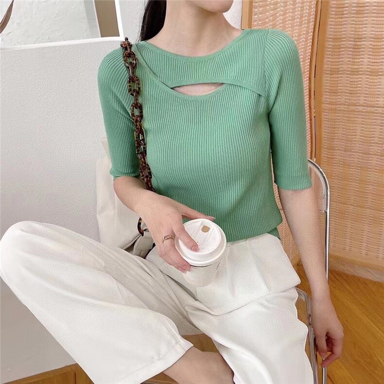 镂空针织衫，其它，魅力元素