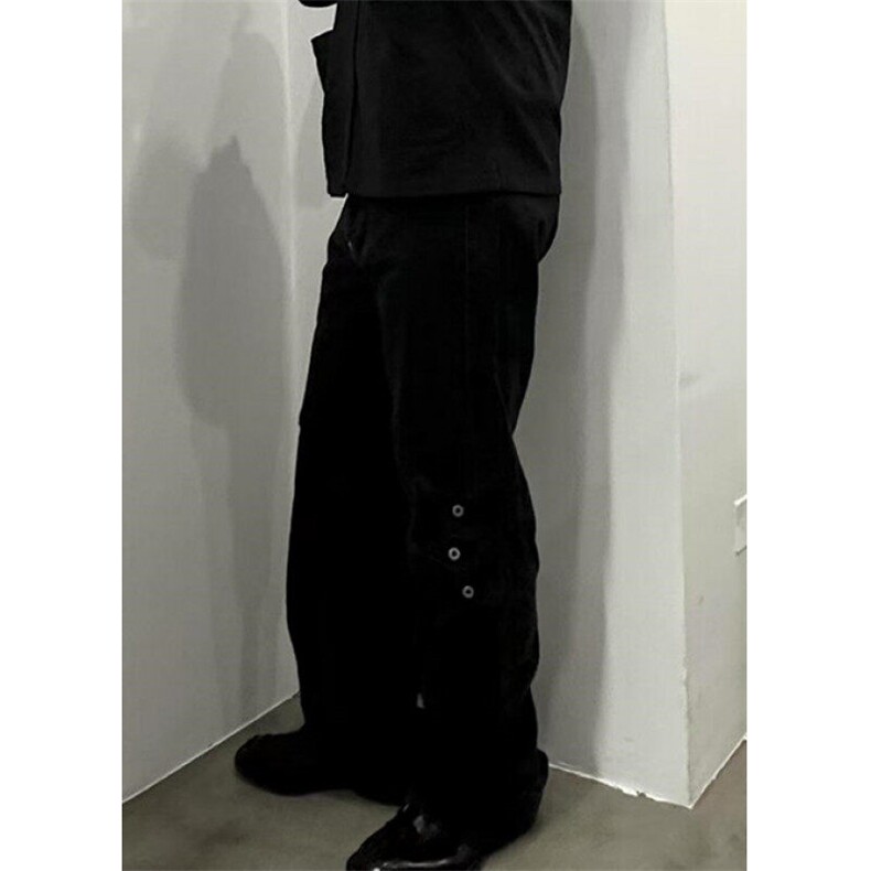高街工装牛仔裤春季复古高腰直筒宽松显瘦阔腿裤NK8695,男装牛仔裤,星座1116A（原606A-3）