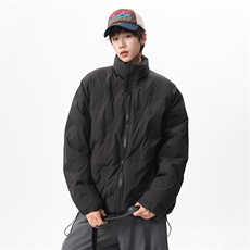 主推90白鸭绒羽绒服情侣款立领上衣225-2-Y205-P255，男装羽绒服，星座225-2