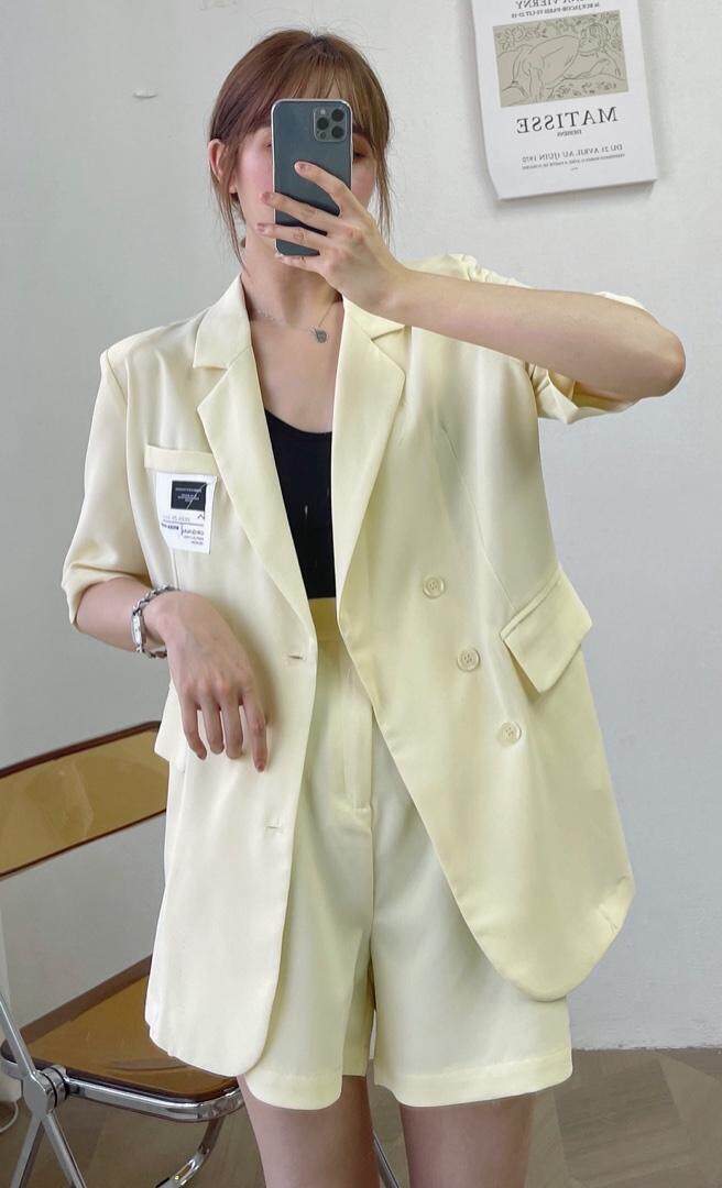 夏季新款气质套装，女装职业装，冰雪兒