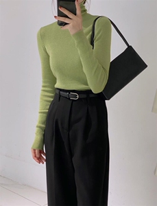 高领羊毛打底衫,其它,驿谷