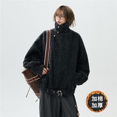 现货大翻领CIEANFIT韩系加厚棉衣痞帅港风外套N61-P135控178，男装棉衣，电商A170