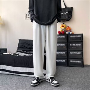 218-1-P35-CKZ98潮男时尚宽松休闲百搭裤图片