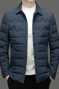 YT2203冬季男士白鸭绒羽绒服保暖外套修身潮流帅气P205图片