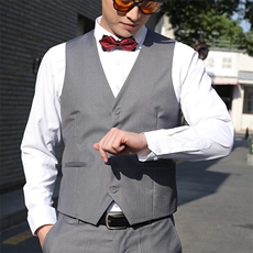 LY8588-M-MP29马甲工作服西装伴郎服职业装大码礼服男士西装马甲，男装背心/马甲，星座510A-2