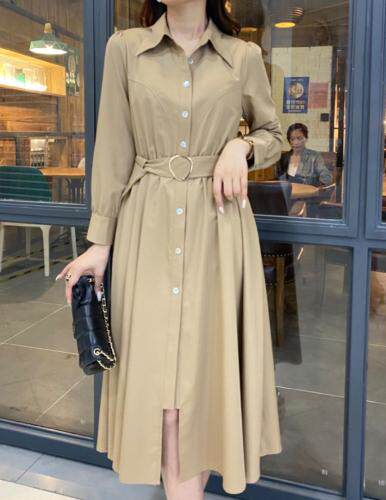 现货、秋装连衣裙，女装连衣裙，茜娅图seattle