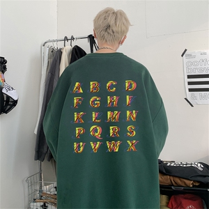 特P25控48 秋冬新款男士圆领卫衣宽松休闲日常百搭上衣WQ2422图片