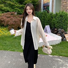 2024夏季（现货）超薄防晒服+针织吊带连衣裙P128K180，女装套装/套裙，慧峰