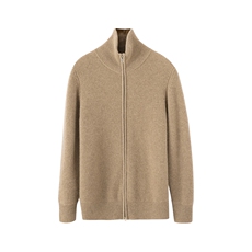 2025春秋新款羊绒衫女100山羊绒康赛妮羊绒线纯色针织衫外套上衣，男装羊绒开衫，米亚康羊绒