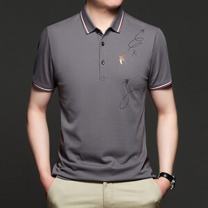 22年夏新款男士时尚休闲短袖Polo衫T恤 MY2110-P58图片
