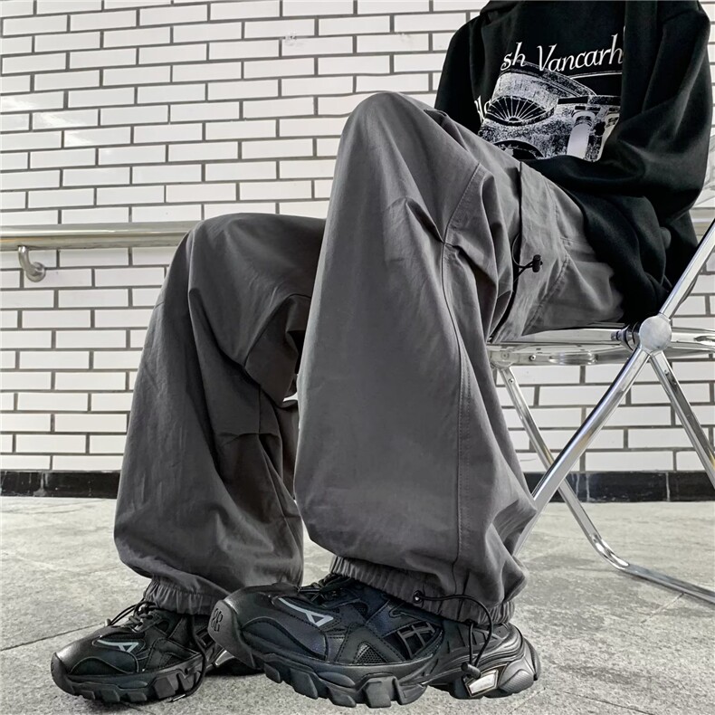 日系长裤时尚新款文艺流行夏季微弹休闲裤男潮流,男装休闲裤,星座716-4