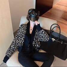 2022秋季新款欧货潮流高级感显瘦时尚百搭短款外套，其它，L·H·X