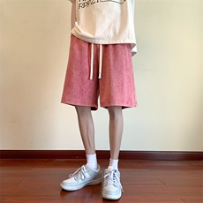 夏季短裤男港风宽松潮流休闲百搭五分裤运动短裤XD22906-P35，男装牛仔裤，星座717