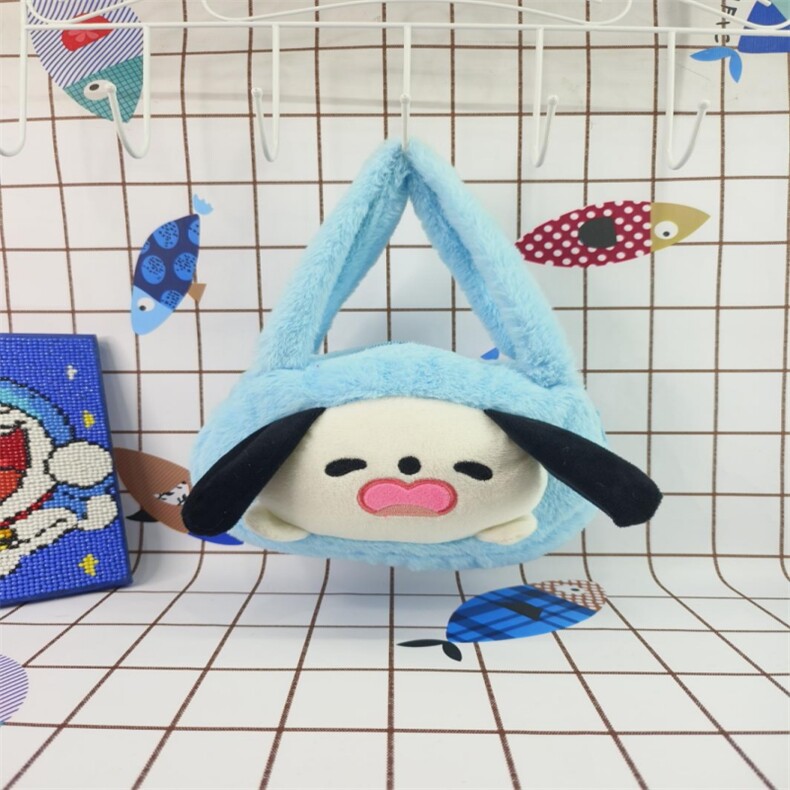 狗头手包，鑫源毛绒玩具