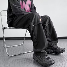 美式vibe风裤子高街潮ins工装裤X132P32，男装休闲裤，星座1116-2