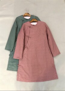 盘扣衣,女装棉衣/棉服,蓝院