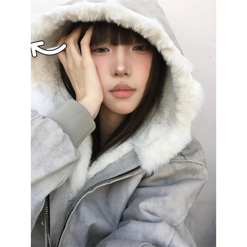【有货】M266CC-特P135 座山雕连帽棉服男加厚保暖夹克外套图片