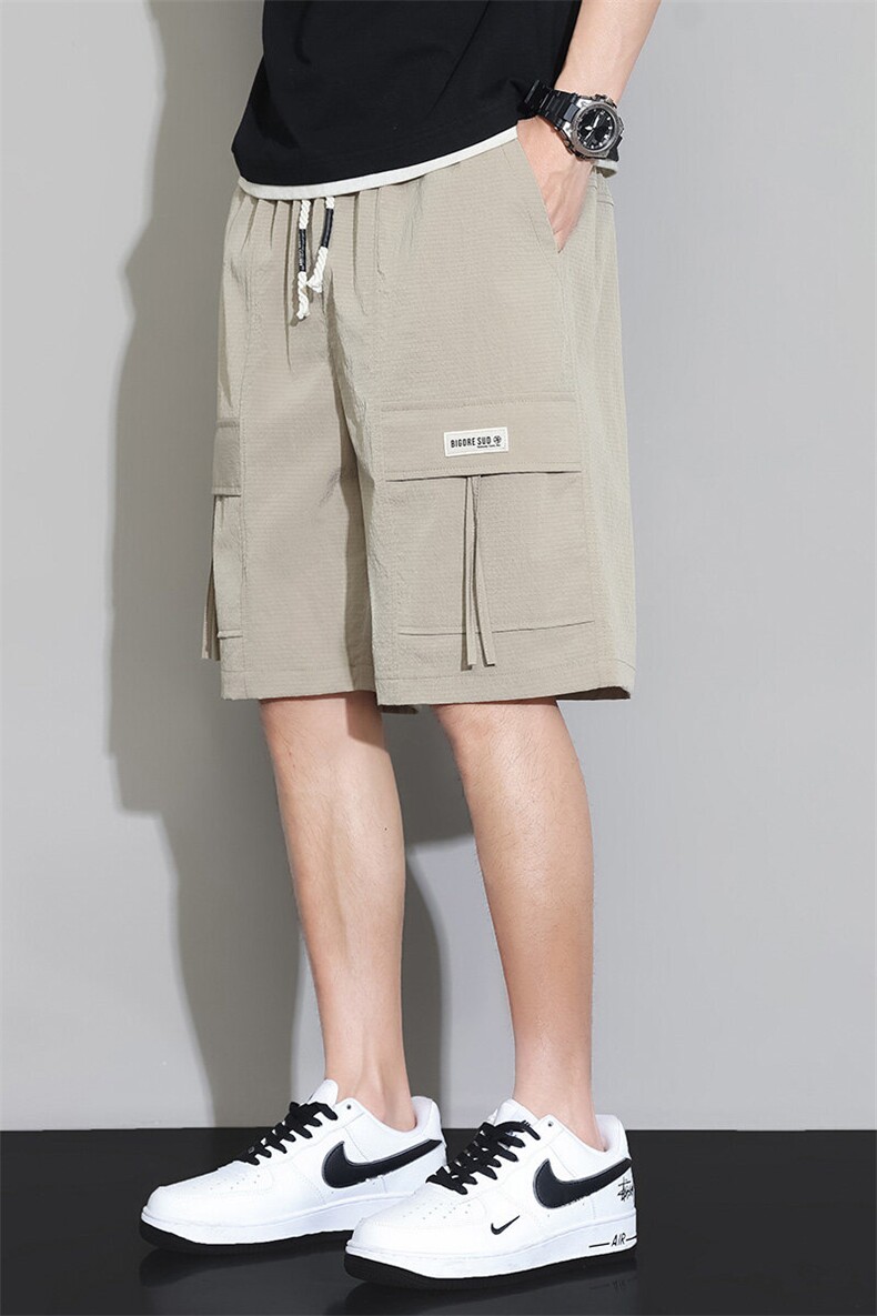 夏季加大加肥美式工装短裤男港风潮流凉感休闲五分裤YY2406-P38,男装牛仔裤,星座1206（原A206）