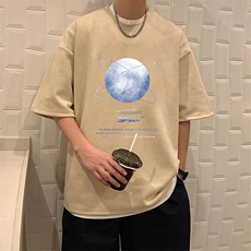 麂皮绒短袖t恤男大码半袖男JD82241-P25，男装T恤，电商A040