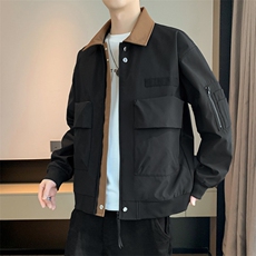 现货春季新款工装夹克男飞行员美式上衣外套A02513-P75，男装夹克，星座308B-2