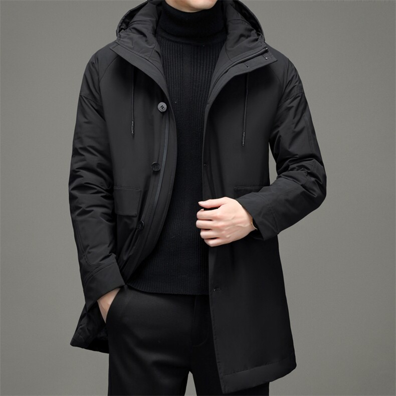 中年男士风衣羽绒服男装冬季休闲外套中年爸爸装YYYR6629972-P315,男装羽绒服,电商B212（原钱塘6029）