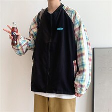 潮流夹克潮男春季棒球领夹克JK426P55，男装夹克，星座1116-2