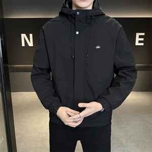 JK611-P85 2025秋季新款男士连帽外套时尚百搭休闲潮流青年上图片