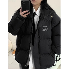 羽绒棉服棉衣冬季新款韩版男女学生立领宽松加厚外套MY293，男装棉衣，星座1116A（原606A-3）