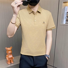 PL054-P45控68短袖polo衫男士夏季翻领t恤商务休闲潮流半袖体恤衫，男装Polo衫，电商D310B-1