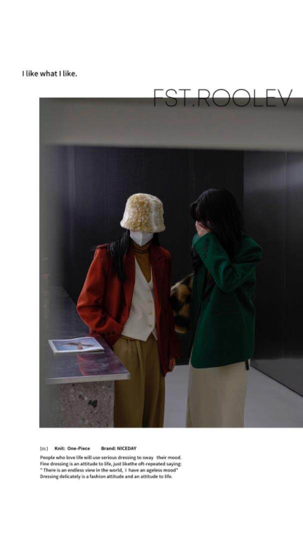 云朵包厚呢西服，其它，FST