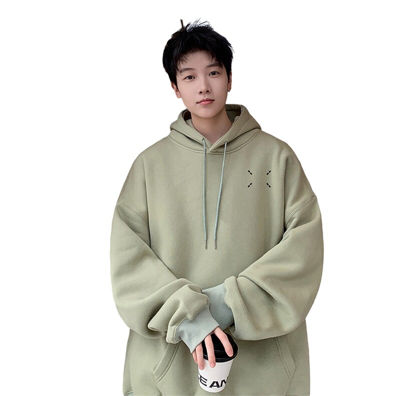 ！连帽圆领卫衣男装港风帽衫男LM144-P35,男装卫衣,电商B367
