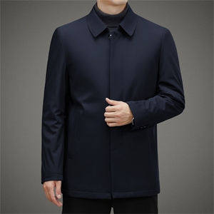 CSMF99985钱塘2020-2冬季厚款商务休闲简约中年男士棉服P112图片