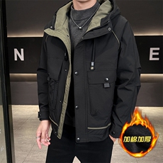 2025新款男士连帽短款棉衣星座218-22535P80，男装棉衣，星座218-2