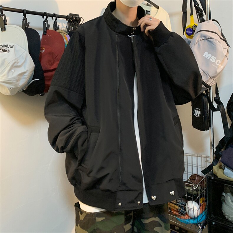抖音直播！垫肩阿尔法飞行员夹克男XH35-70,男装夹克,电商B367