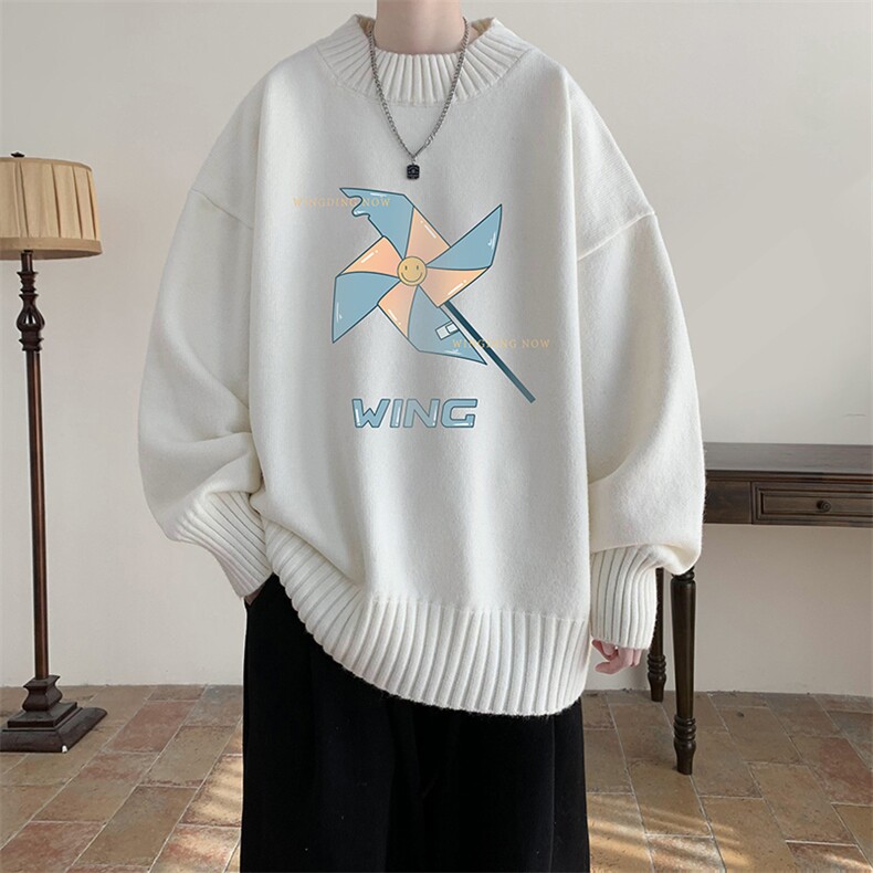 半高领毛衣男士大码针织衫男毛线衣男M18112-P45加绒款-P65,男装针织衫/毛衣,电商A040