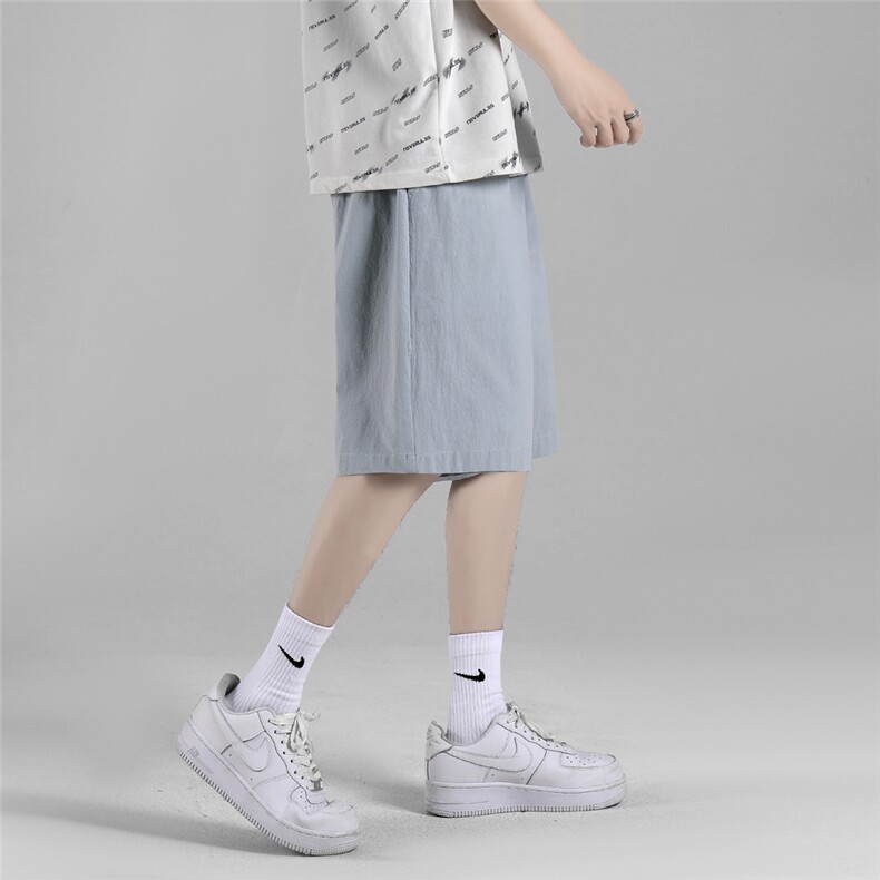 2022短裤男夏季薄款垂感男生休闲五分裤DK651-特批25,男装休闲裤,星座718-1