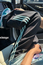 XZ616夏季冰丝薄款刺绣织带休闲长裤TY2514特P35控68，男装休闲裤，星座512A（原616）