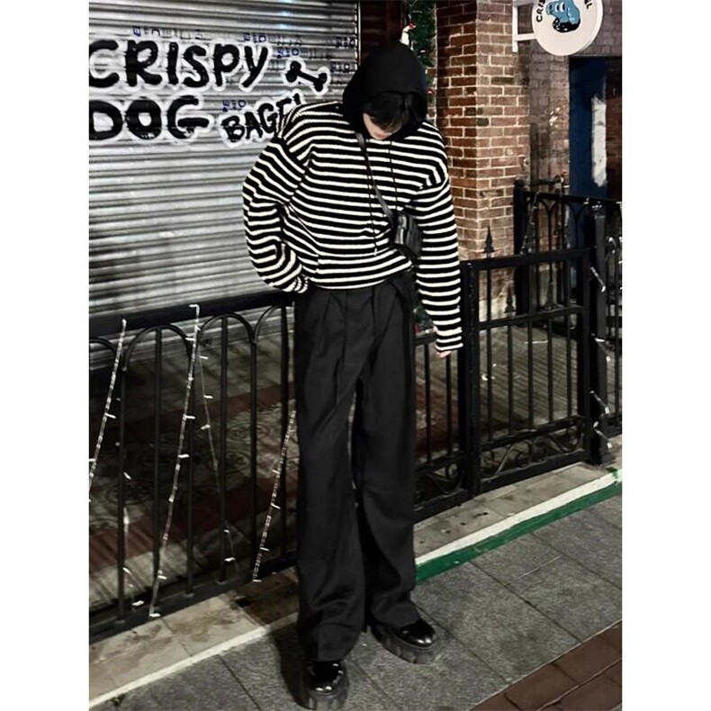 纹连帽毛衣美式复古潮牌休闲宽松针织衫外套MY13特P53,男装针织衫/毛衣,星座908-1