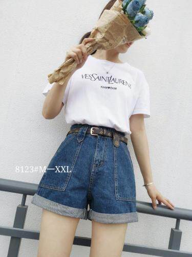 新款牛仔短裤，女装，简 影