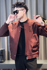 9921-P98 控138 春季新款社会小伙潮店主风夹克男外套图片