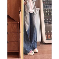 K07011-P43春秋水洗修身直筒牛仔裤，男装牛仔裤，电商B323A